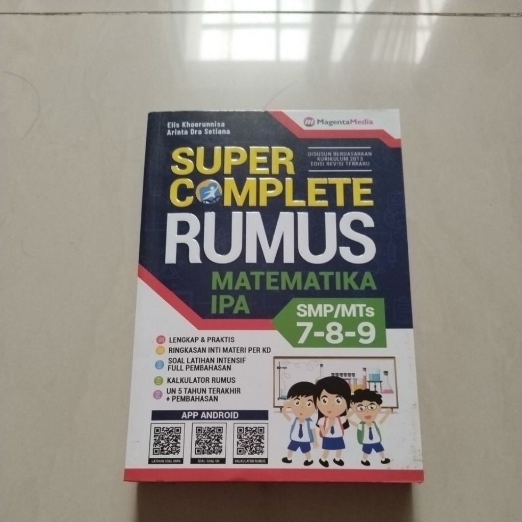 Buku rumus matematika dan ipa untuk smp