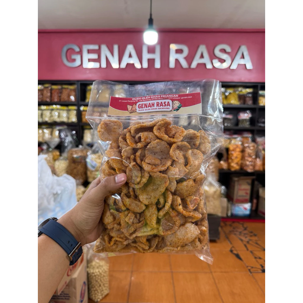 Kerupuk Jengkol Pedas 200 g — foto detail 3 dari 3