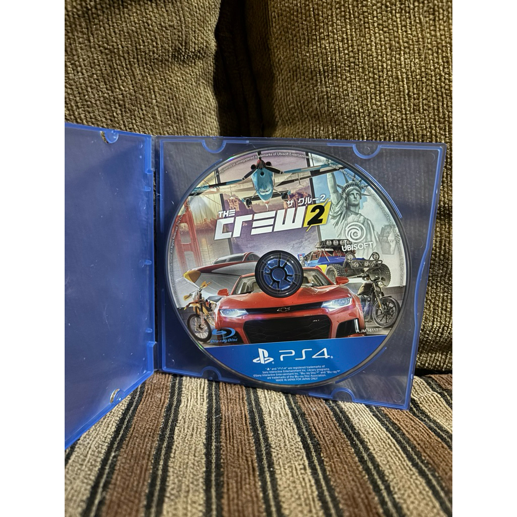 Bd Kaset The Crew 2 Ps4 ( Replaced Box ) Games Playstation 4 Game Balap Mobil Motor Racing