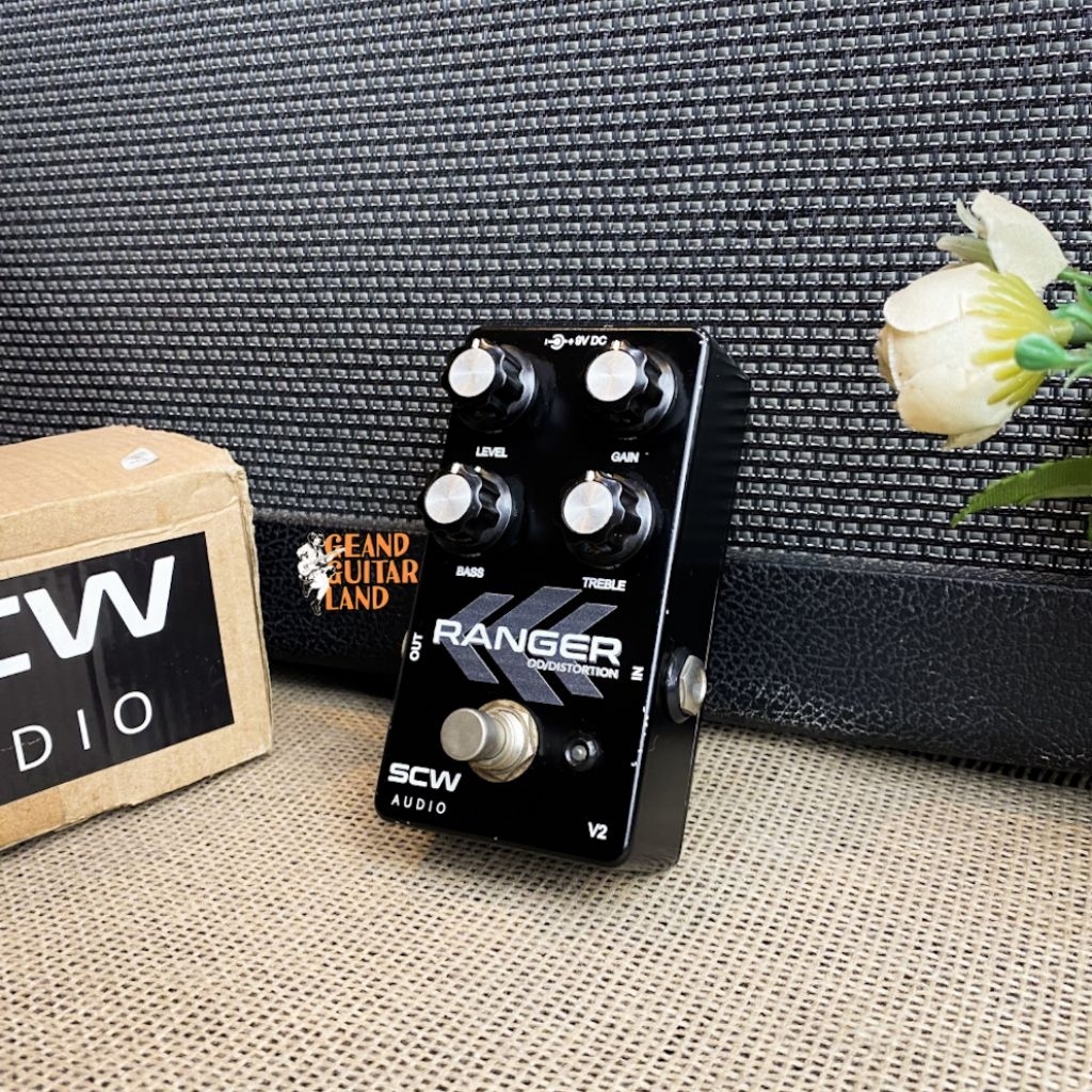 SCW Audio Ranger V2 Overdrive Distortion Pedal