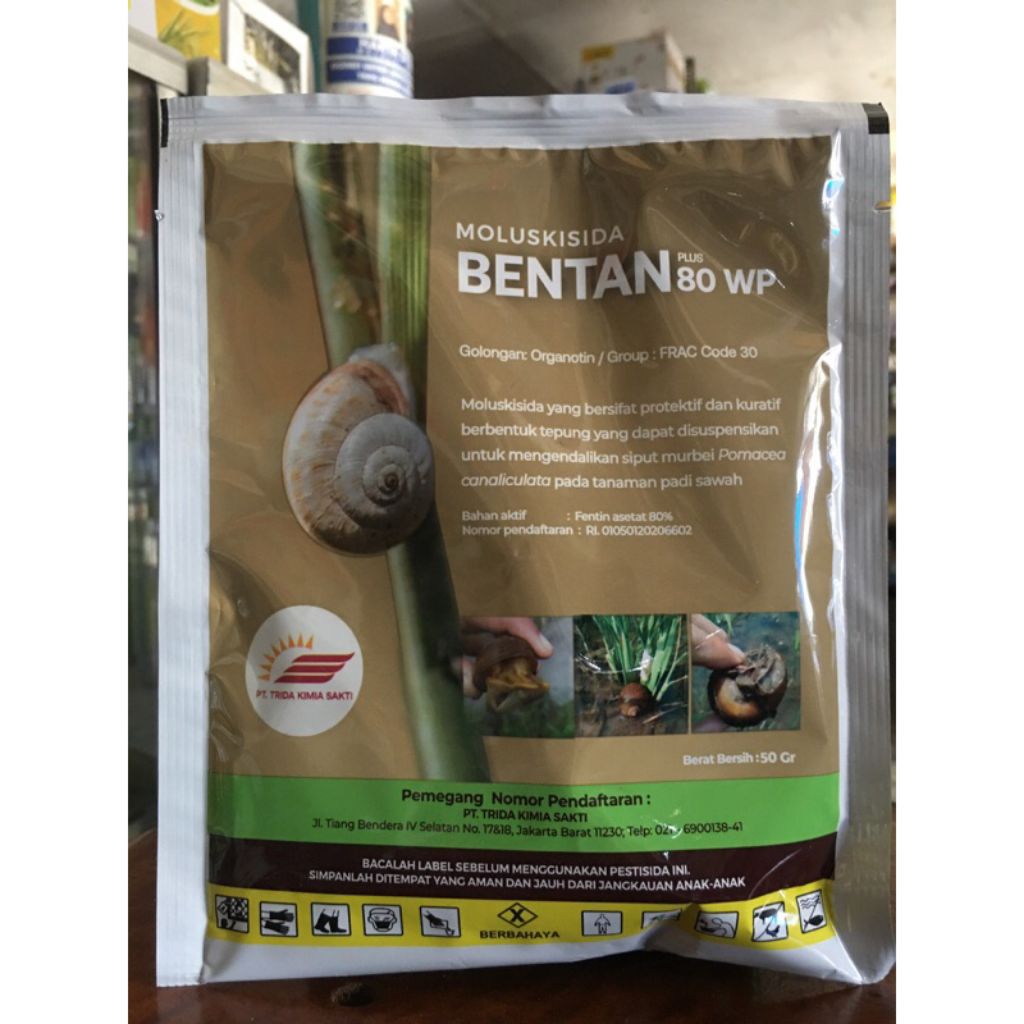 Bentan 80 WP kemasan 100 gram