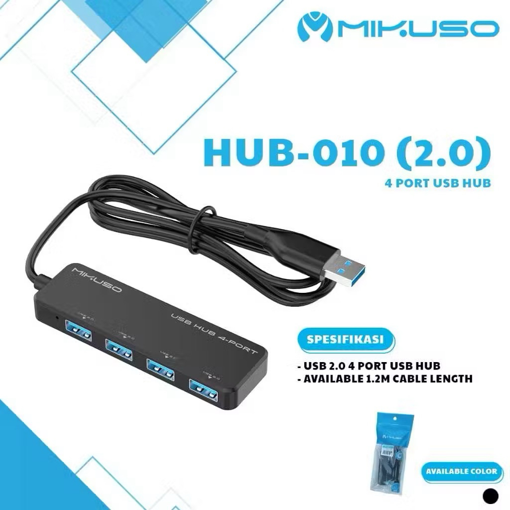 USB 4port MIKUSO HUB-010