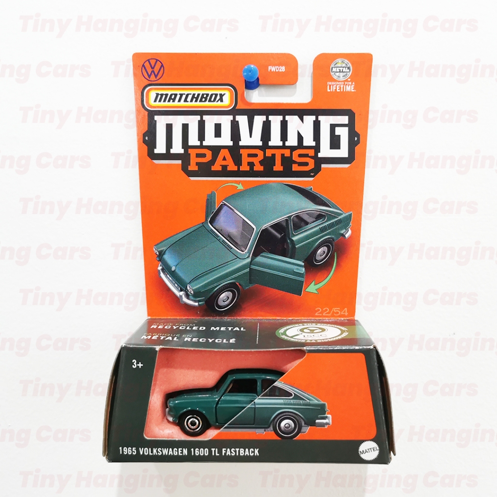Matchbox Moving Parts 1965 Volkswagen 1600 TL Fastback (2024)