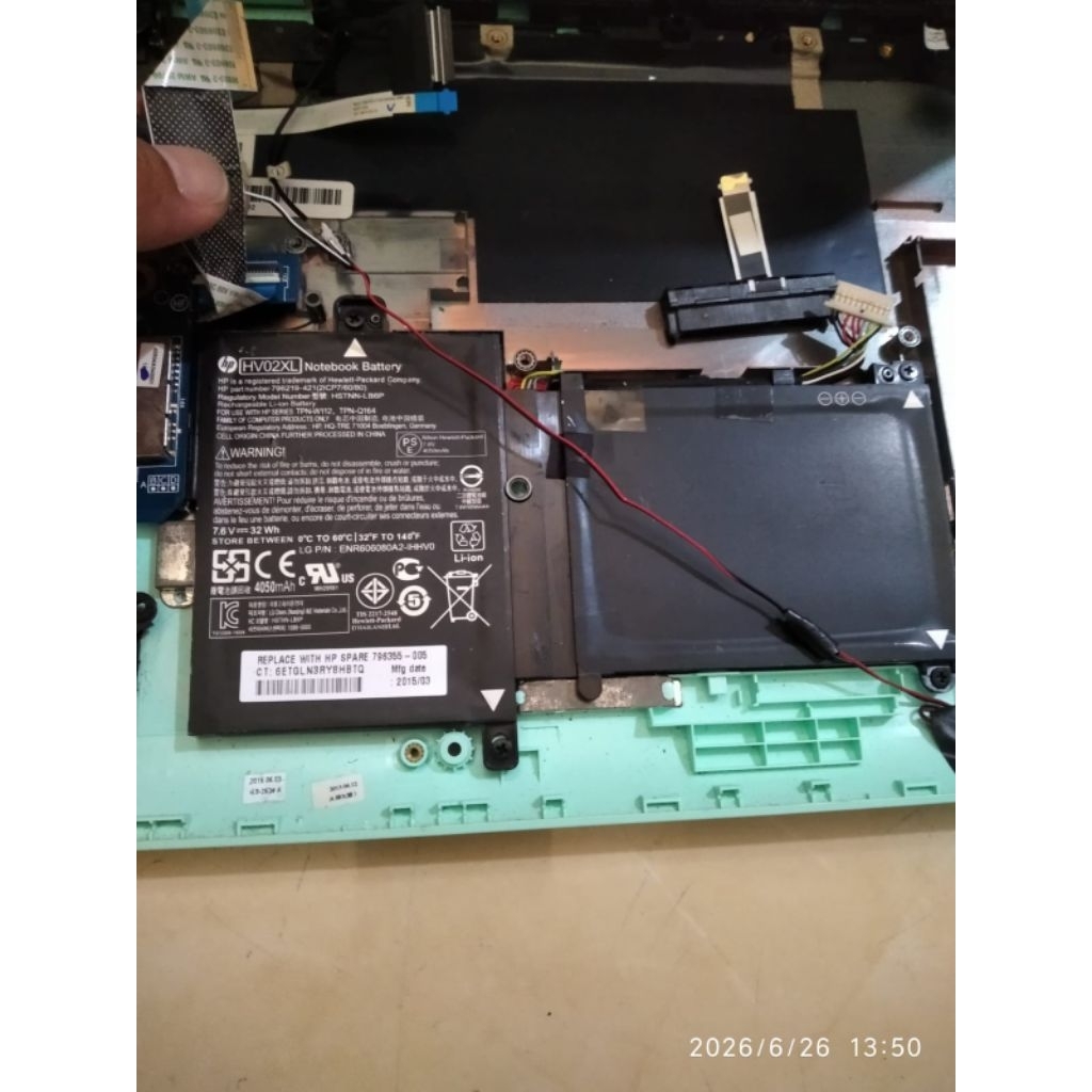 Baterai Notebook HP Pavilion x360 Seri 11-k | Second