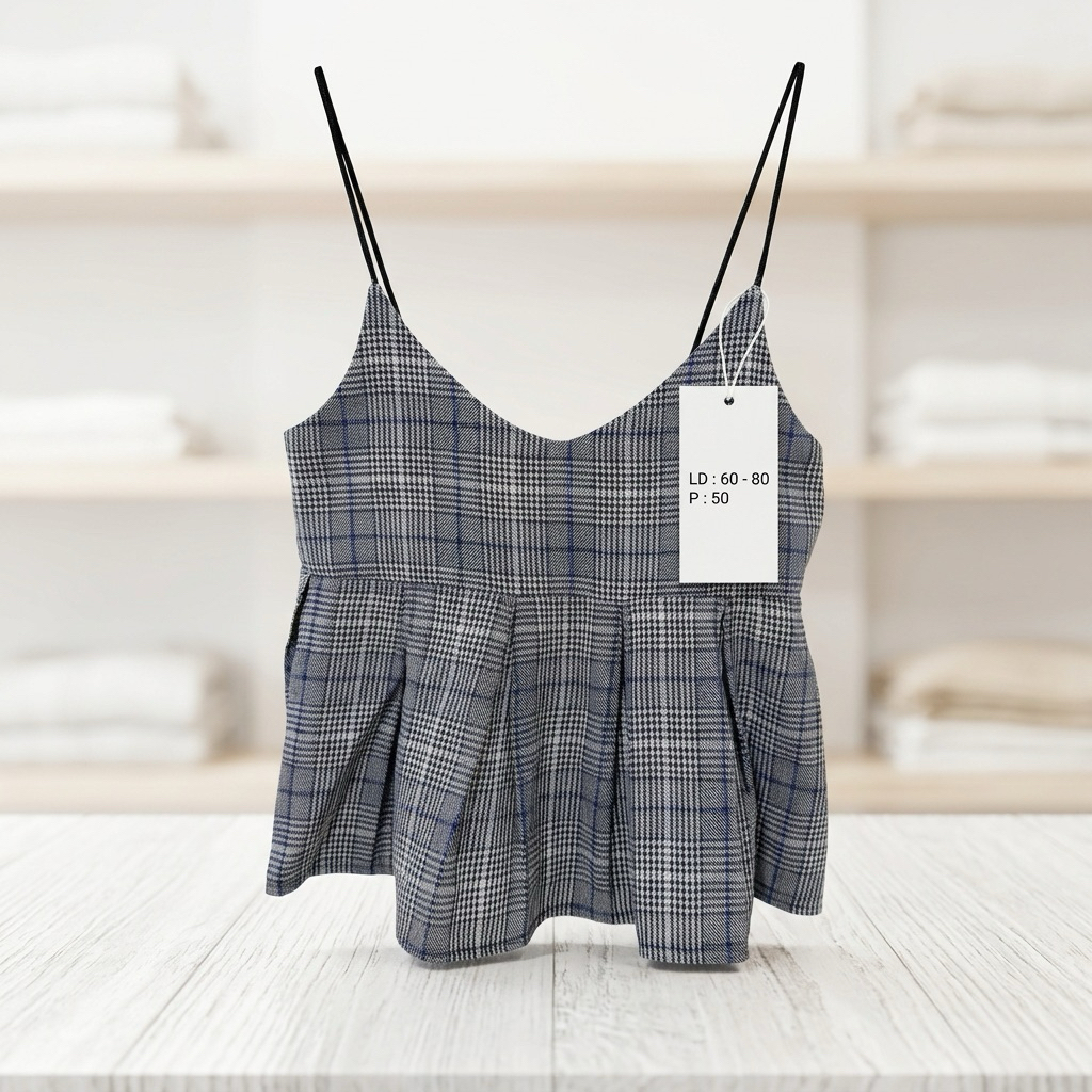 Tanktop Preloved Tartan