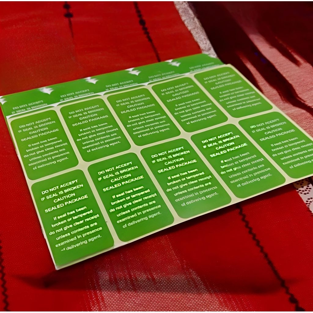 STIKER SEGEL OPPO HIJAU HITAM DAN PUTIH TERBARU