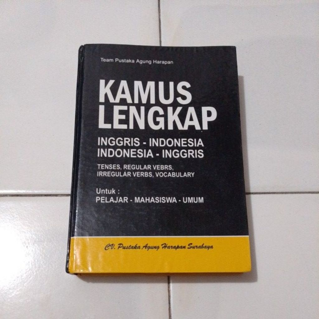 KAMUS LENGKAP INGGRIS INDONESIA HARDCOVER