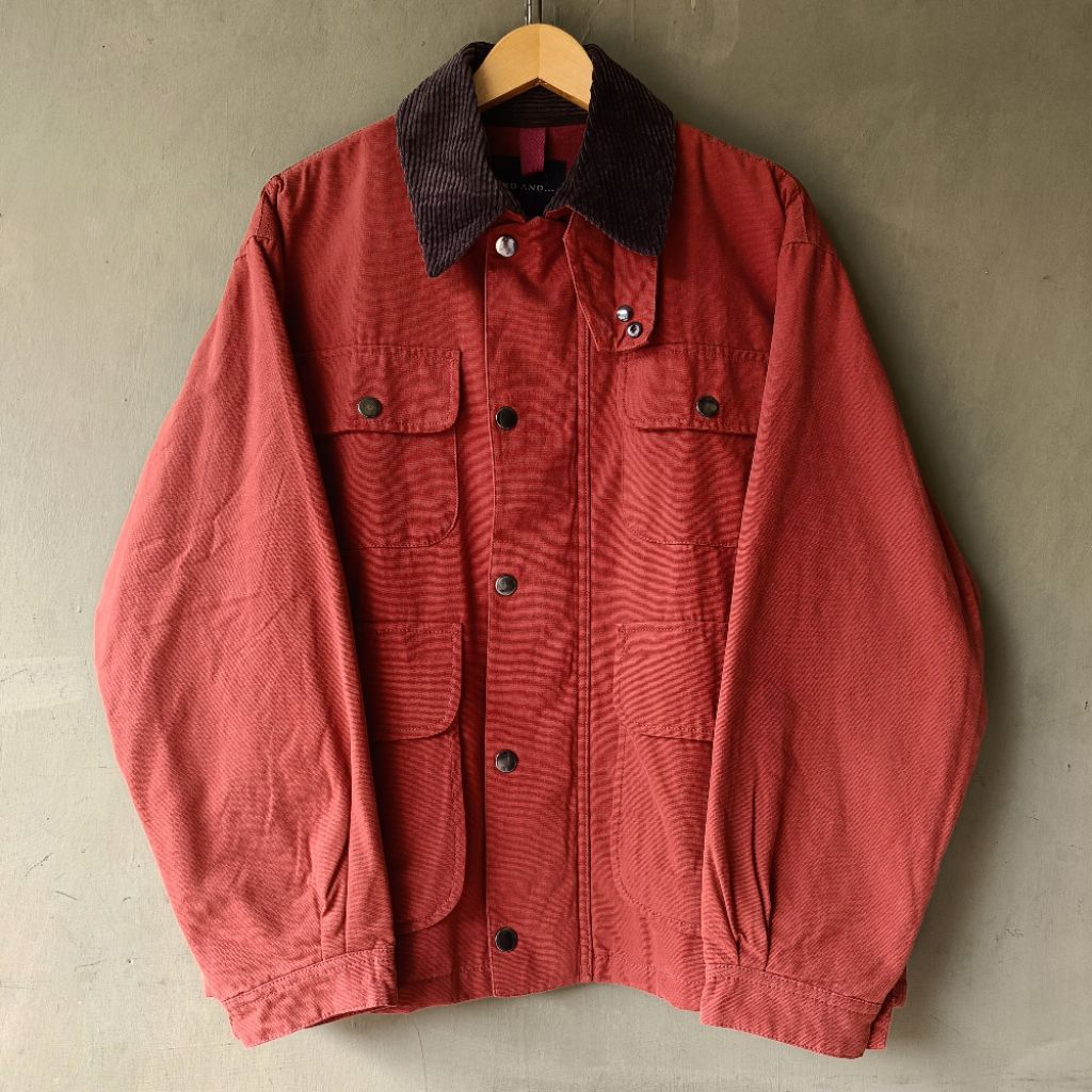 JAKET NIKO AND CHORE JACKET KERAH CORDUROY JAPAN STYLE CHORE JACKET