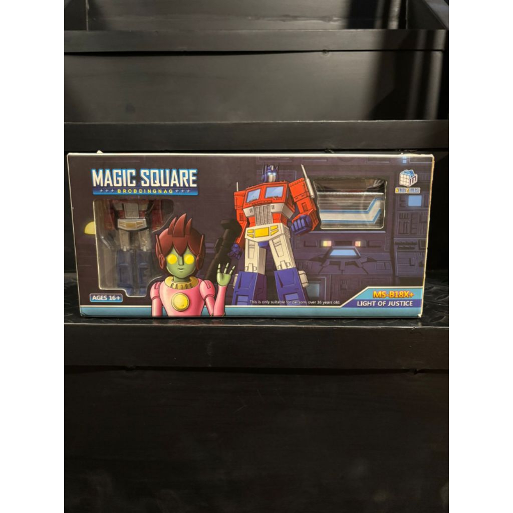 Magic Square Optimus 1.0 + Trailer set (Metallic Ver) MS-B18X+ Light of Justice