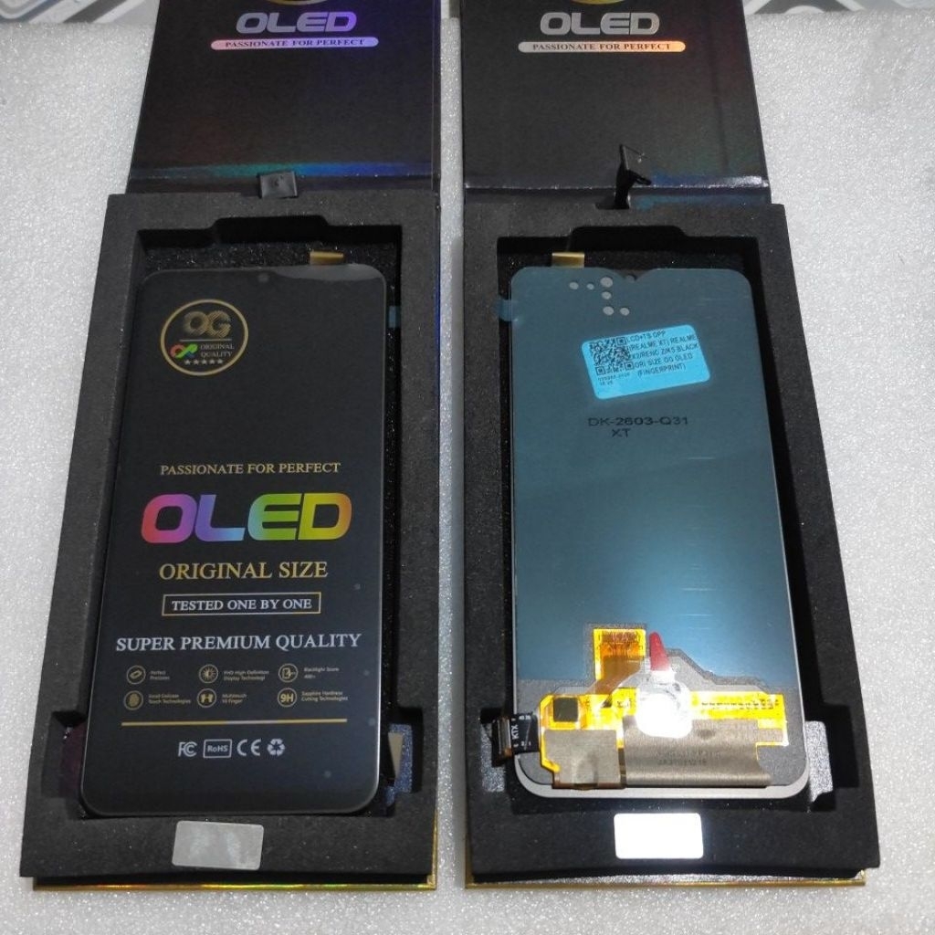LCD REALME XT/REALME X2/RENO Z/K5 ORI OLED SIZE OG