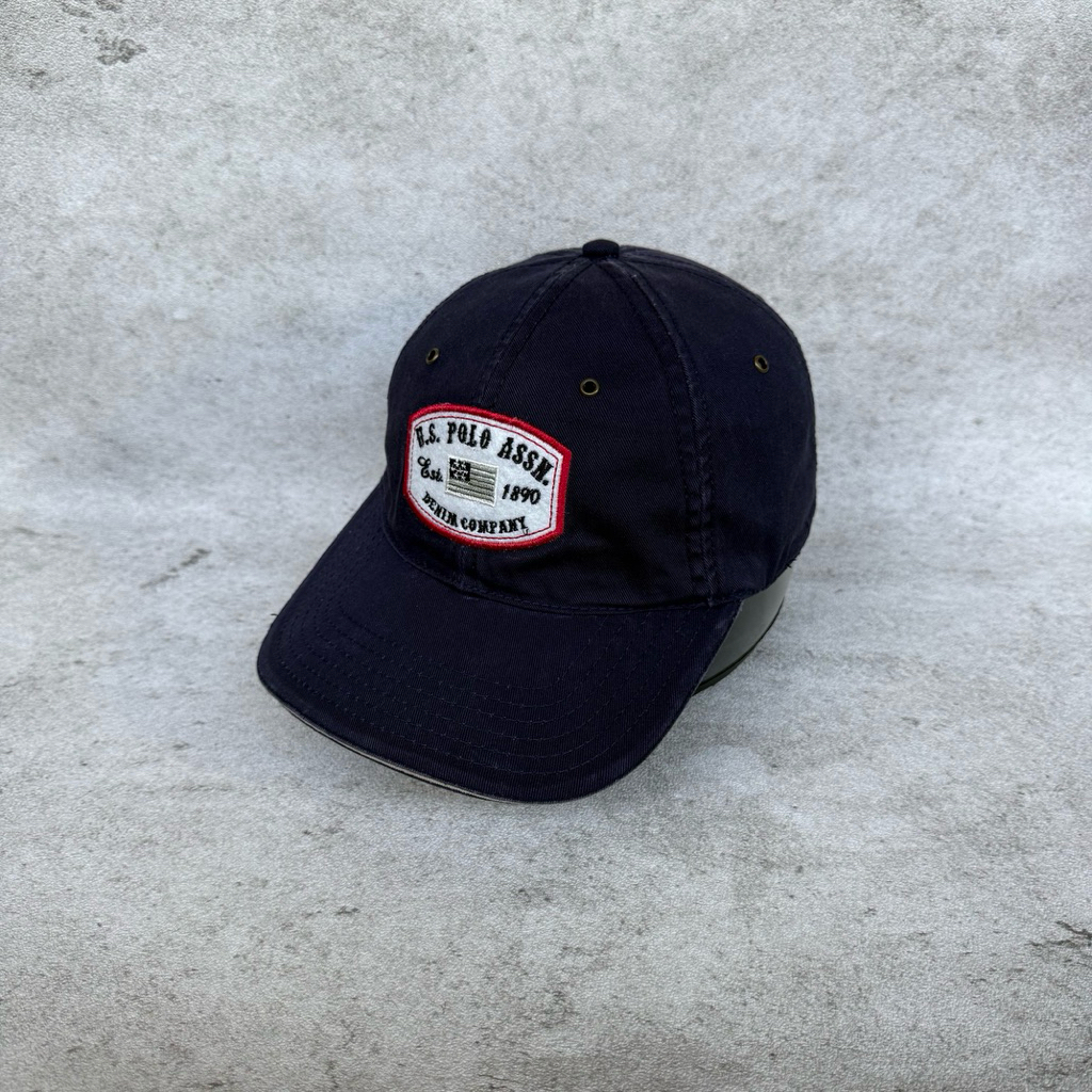 Topi U.S Polo Assn Navy Dewasa Second