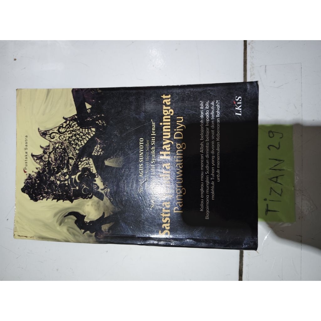 buku sastra jendra hayuningrat pangruwating diyu by AGUS SUNYOTO