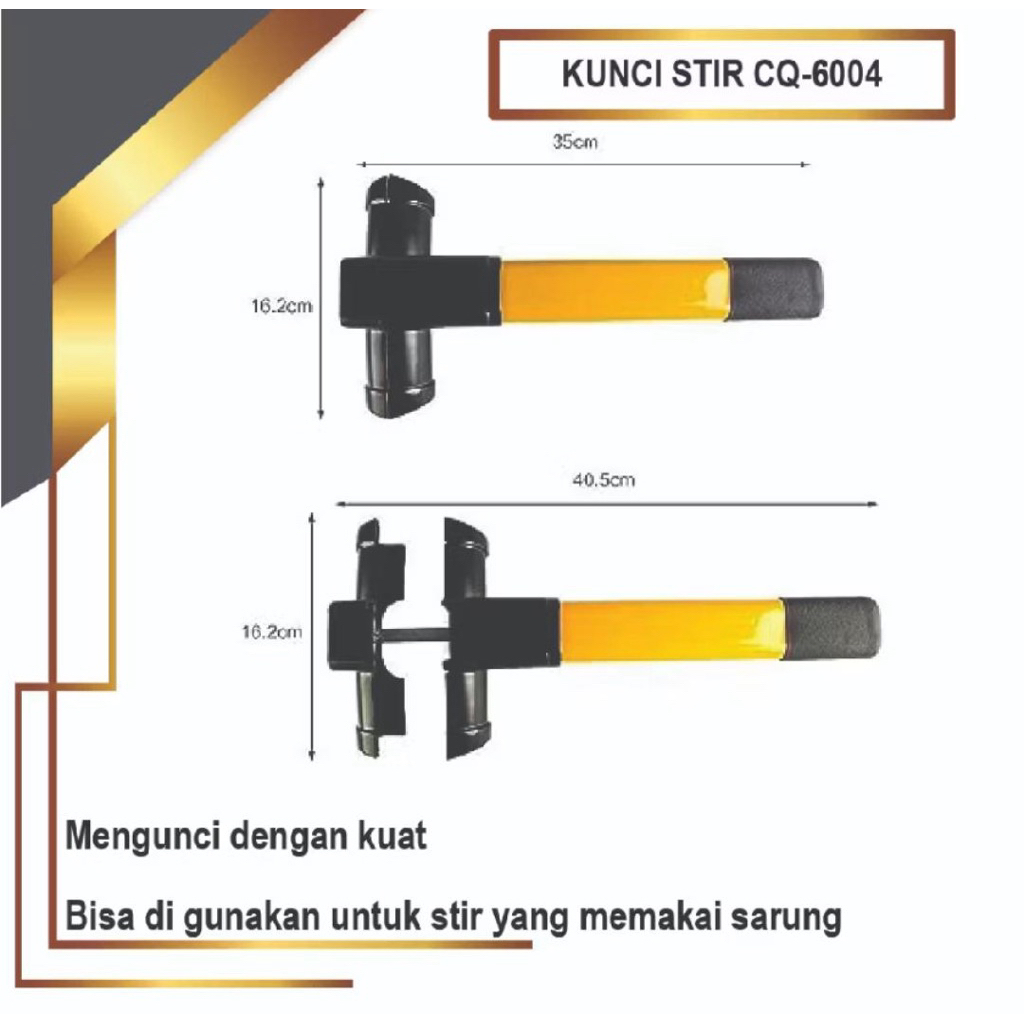KUNCI STIR PENGAMAN DASHBOARD/KUNCI STIR SG-6004