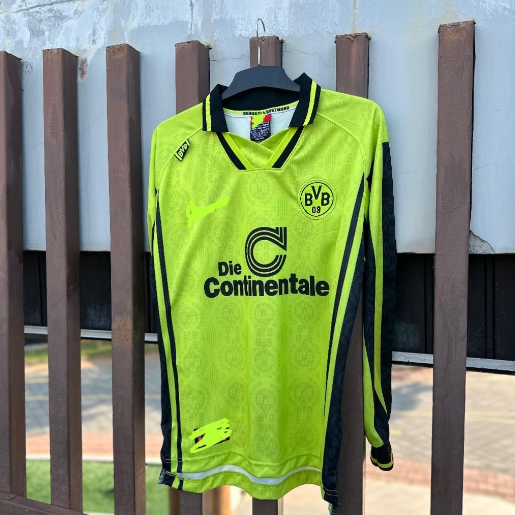 D0rtmund Home 1996 Long Sleeve Moller Full Patch