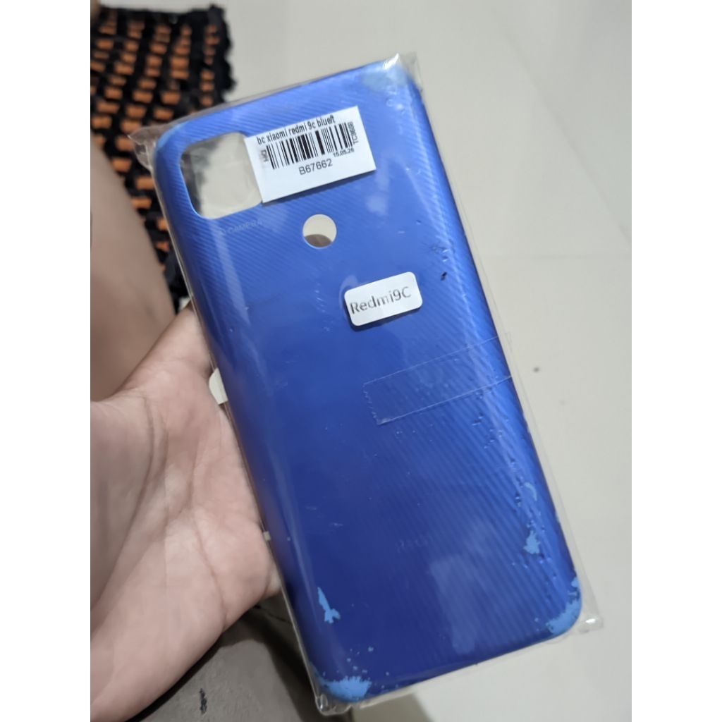 tutup belakang redmi 9c minus lcet aja