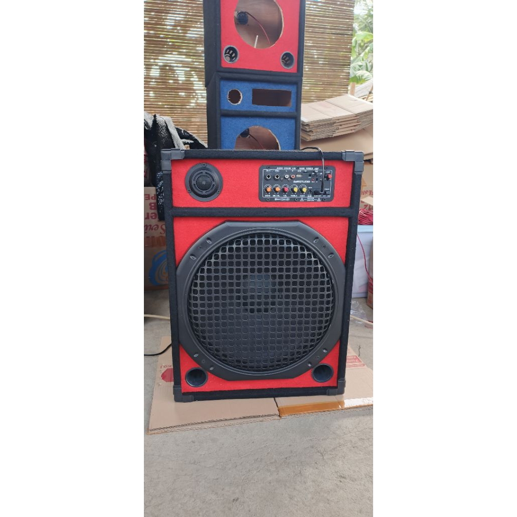 Speaker Aktif 15inc Fitur lengkap blutut dan karaoke