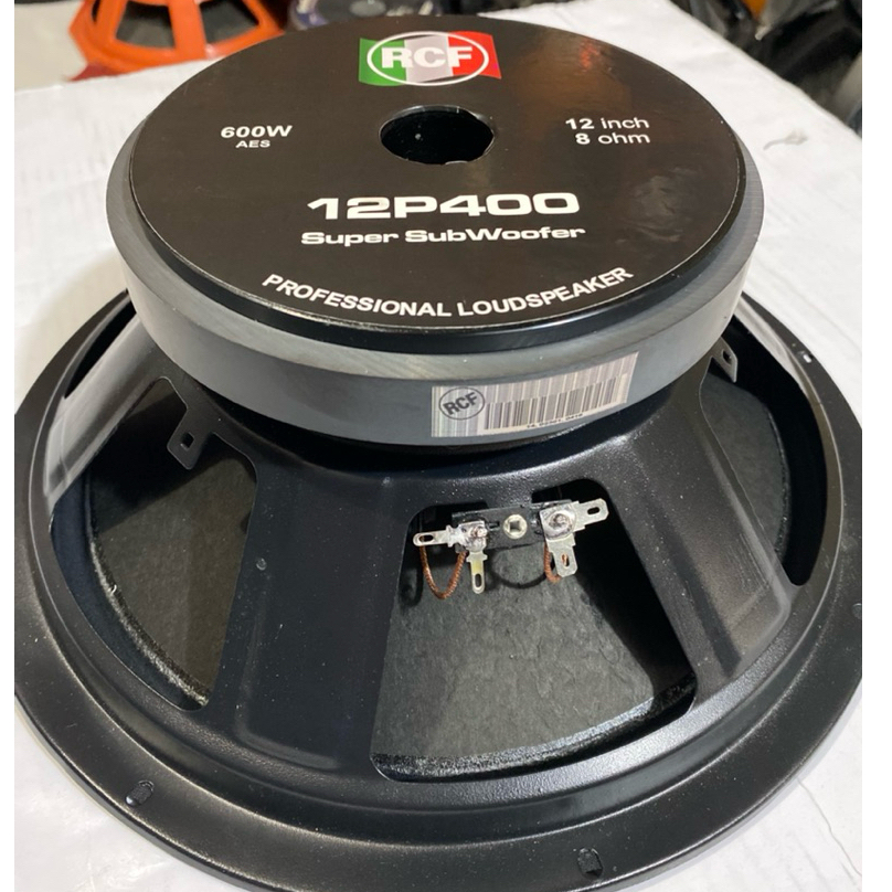 SPEAKER KOMPONEN 12 Inch /  RCF 12P400 VC 3" 600 Watt Super Subwoofer