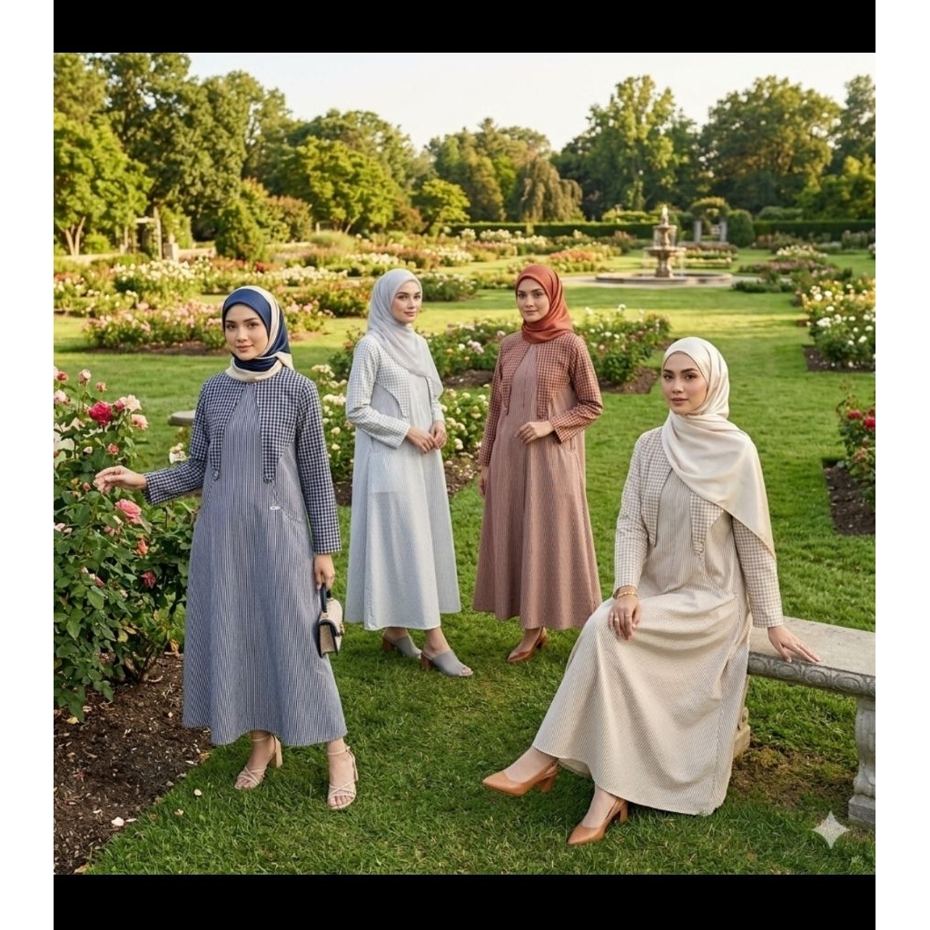 Midi dress Lunara ori Cu2k