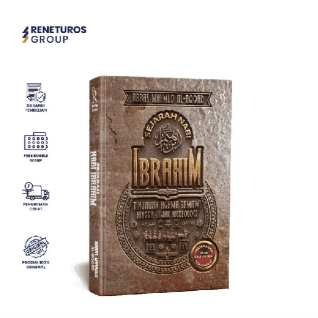 Buku Sejarah Nabi Ibrahim Hardcover - Abbas Mahmud al-Aqqad
