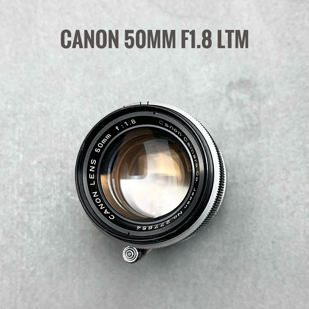 Canon 50mm f1.8 LTM mount m39