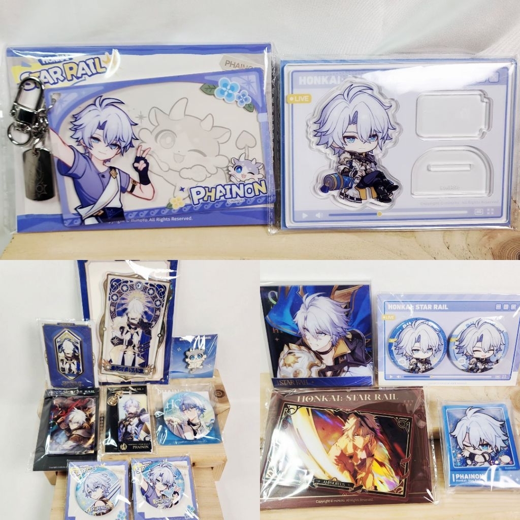Ready Original Phainon Honkai Star Rail HSR Badge Pin Acrylic Standee Merchandise Merch Mihoyo