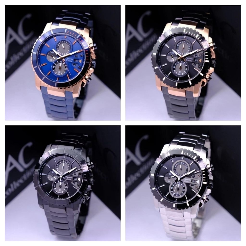 JAM TANGAN PRIA ALEXANDRE CHRISTIE AC 6455 / AC 6564 / AC 6605/ AC 6624/ AC 6677 / AC 6658 / AC 6687