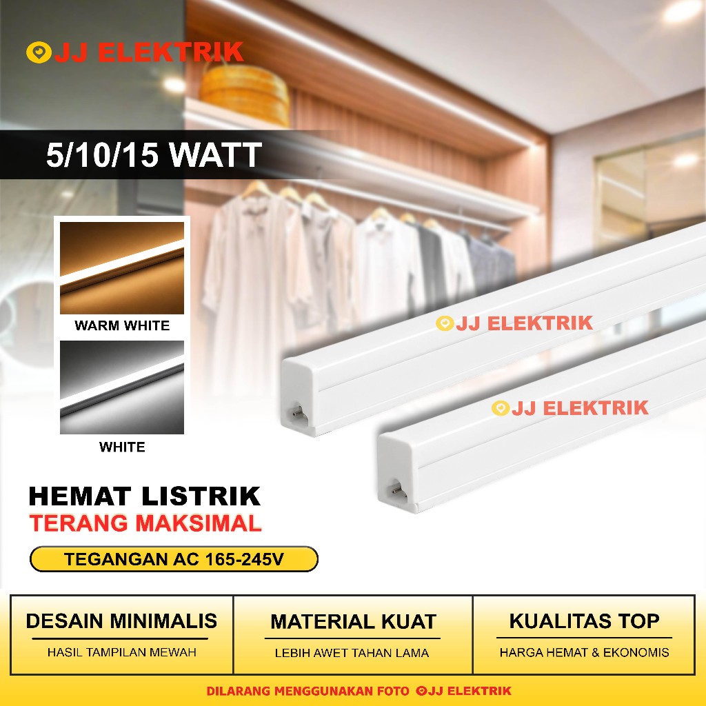Lampu LED T5 TL Neon Terang Hemat Listrik Berkualitas