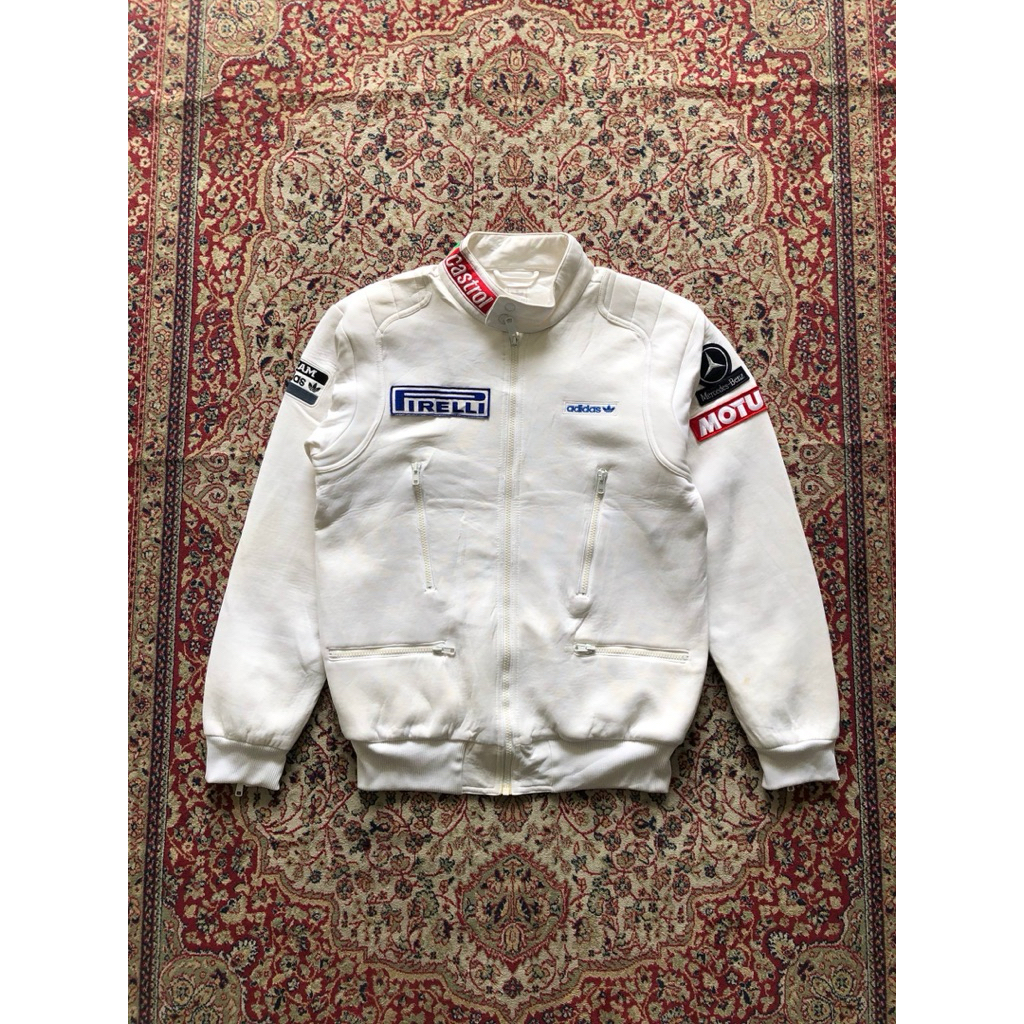 Vintage Adidas racing team tracktop jacket Vintage adidas trefoil i694