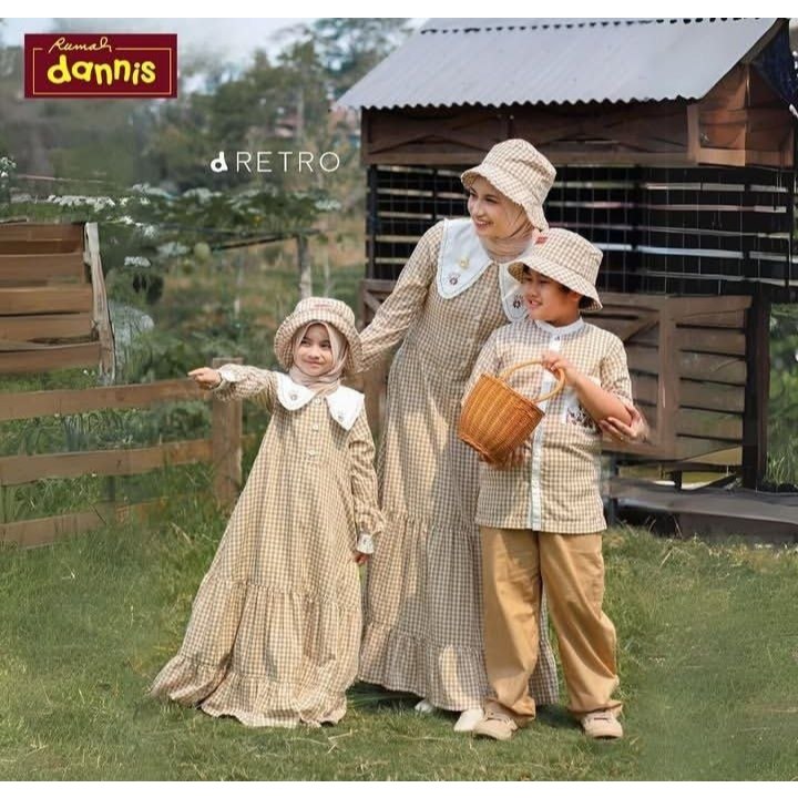 SARIMBIT DANNIS D'RETRO BY DANNIS COLLECTION COUPLE KELUARGA