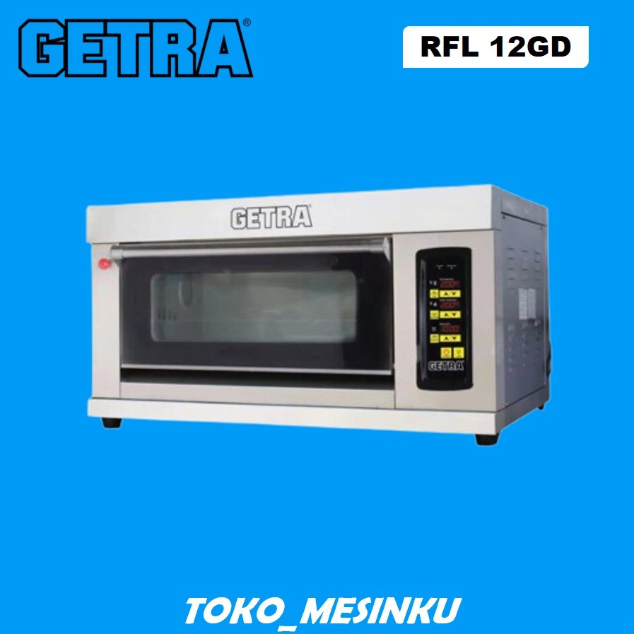 GETRA RFL 12GD Oven Pemanggang Roti 1 Deck 2 Tray Oven Gas