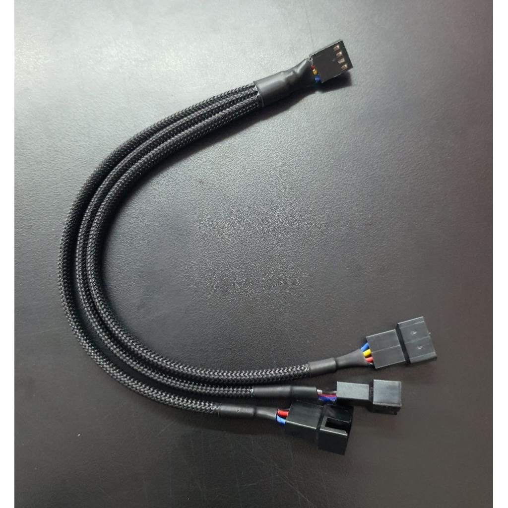 kabel splitter fan cabang 3 to motherboard 4 pin
