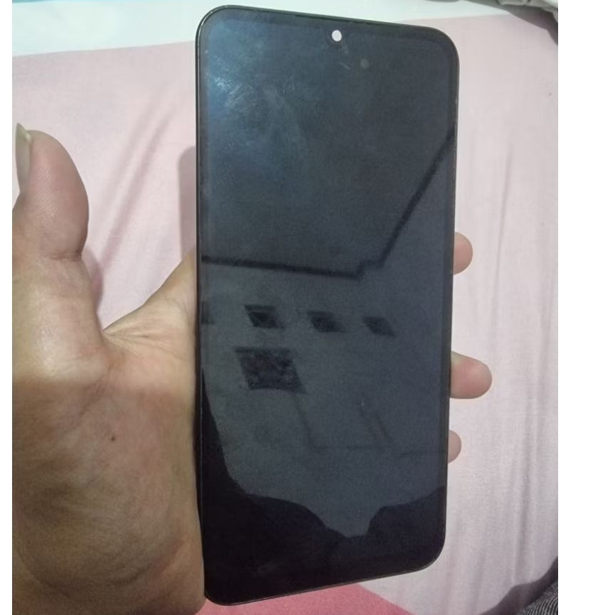 lcd dan frem samsung a24 ori copotan hp mulus normal udah tes
