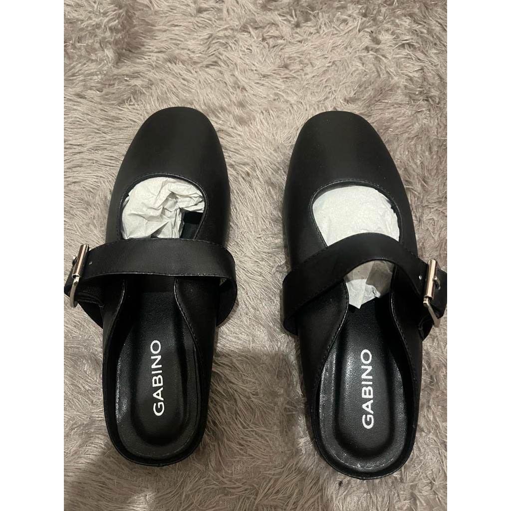 Flat Shoes Black Brand Gabino