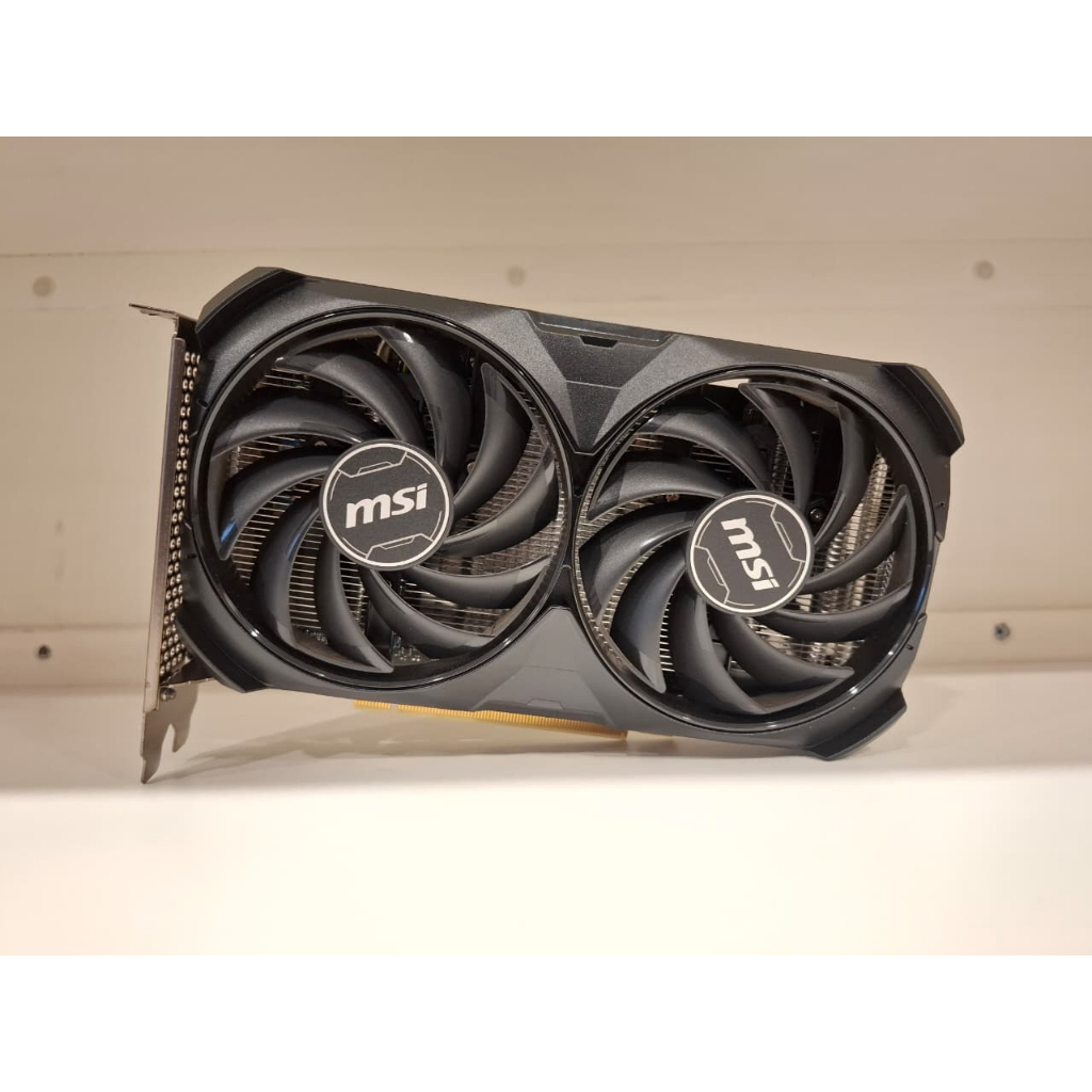 VGA MSI GeForce RTX 4060 Ti / 4060Ti VENTUS 2X BLACK 16GB GDDR6 OC - Second 2ND Unit Only GARANSI