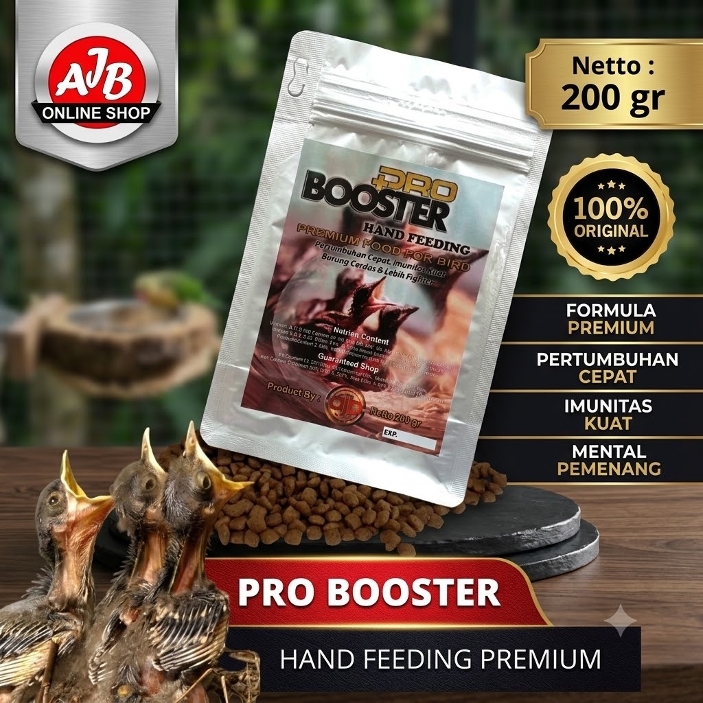 PRO BOOSTER HF PAKAN LOLOHAN PREMIUM BURUNG MURAI BATU