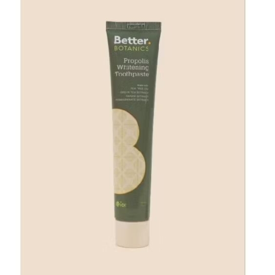 Better botanics whitening toothpaste HDI