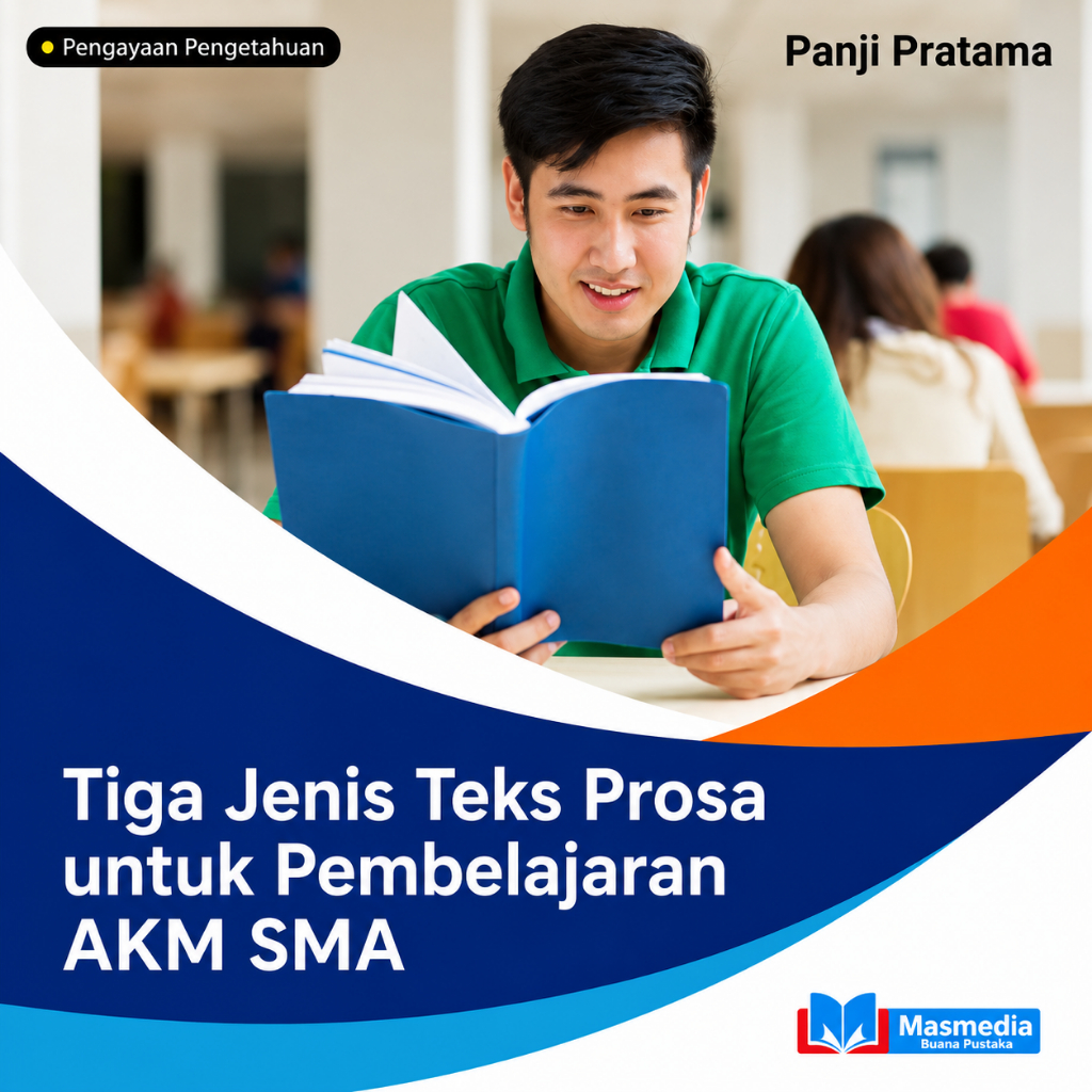 Tiga Jenis Teks Prosa untuk Pembelajaran AKM SMA (Ber-SK) – Buku Pengetahuan Umum SMA | Literasi Mem