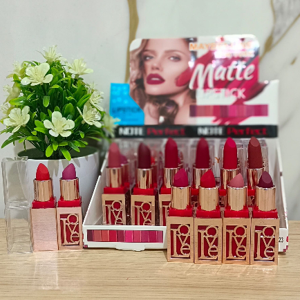 LIPSTICK BATANG MATTE MYB NOTE PERFECT/Lipstik matte collor termurah per pcs