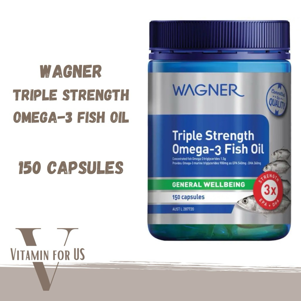 Wagner Triple Strength Omega-3 Fish Oil