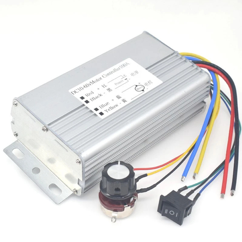 Motor Controller Forward Reverse Speed Control DC Brush - Dimmer DC 100A 12V 24V 36V 48V