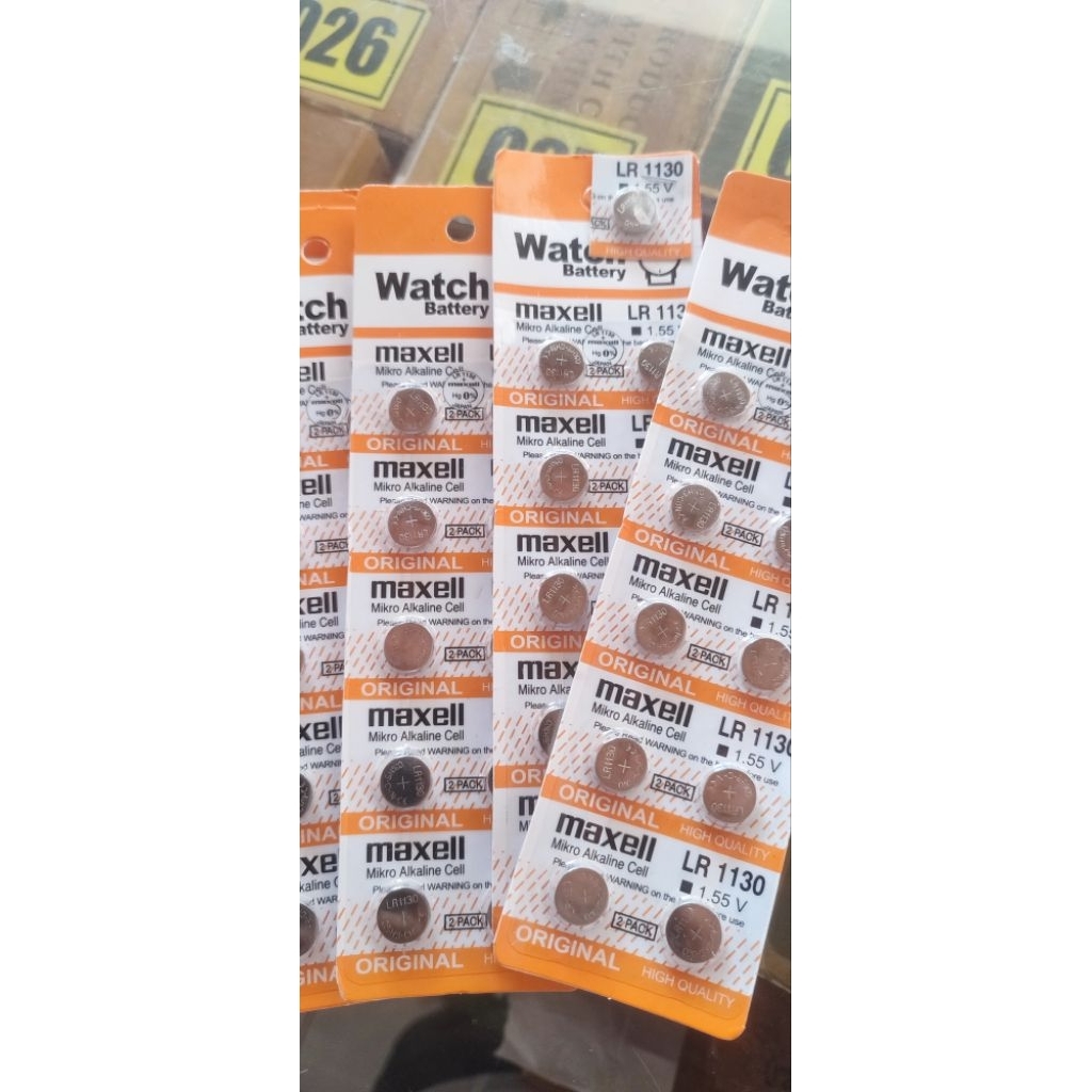 batrei jam LR1130 / batrei kaca pembesar MAGNIFIER LR1130 ( harga 1 butir )