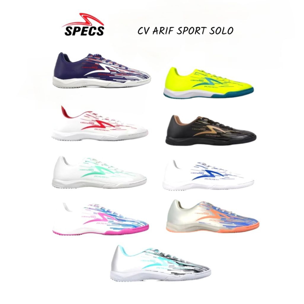 FUTSAL SPECS LIGHTSPEED Sepatu Futsal Specs Lightspeed Reborn IN 100% BNIB