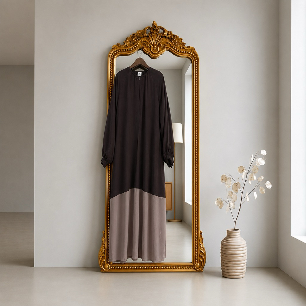 Preloved Aqsamodestwear Raya - Zhara Abaya
