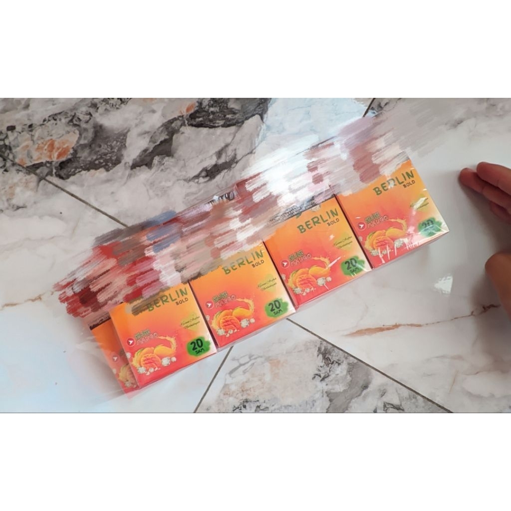 PERMEN BERLIN RASA MANGGA KLIK 10PCS