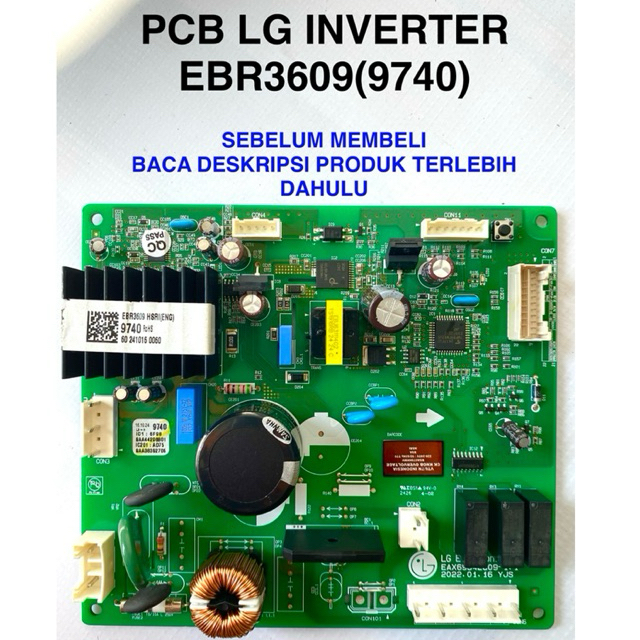 9740 / modul kulkas LG 9740 / modul kulkas LG ebr3609 / pcb kulkas LG 9740 / pcb kulkas LG ebr3609 /