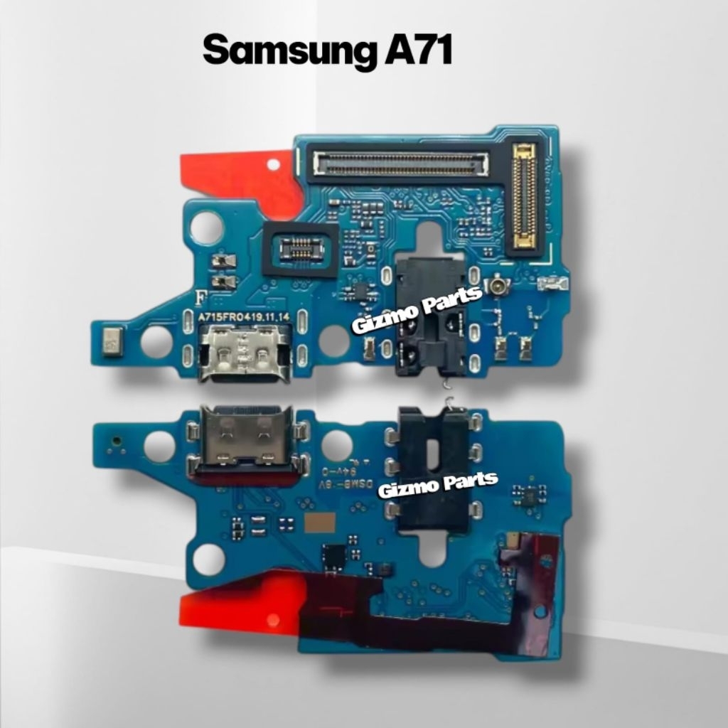 Papan konektor cas Samsung A71 Original