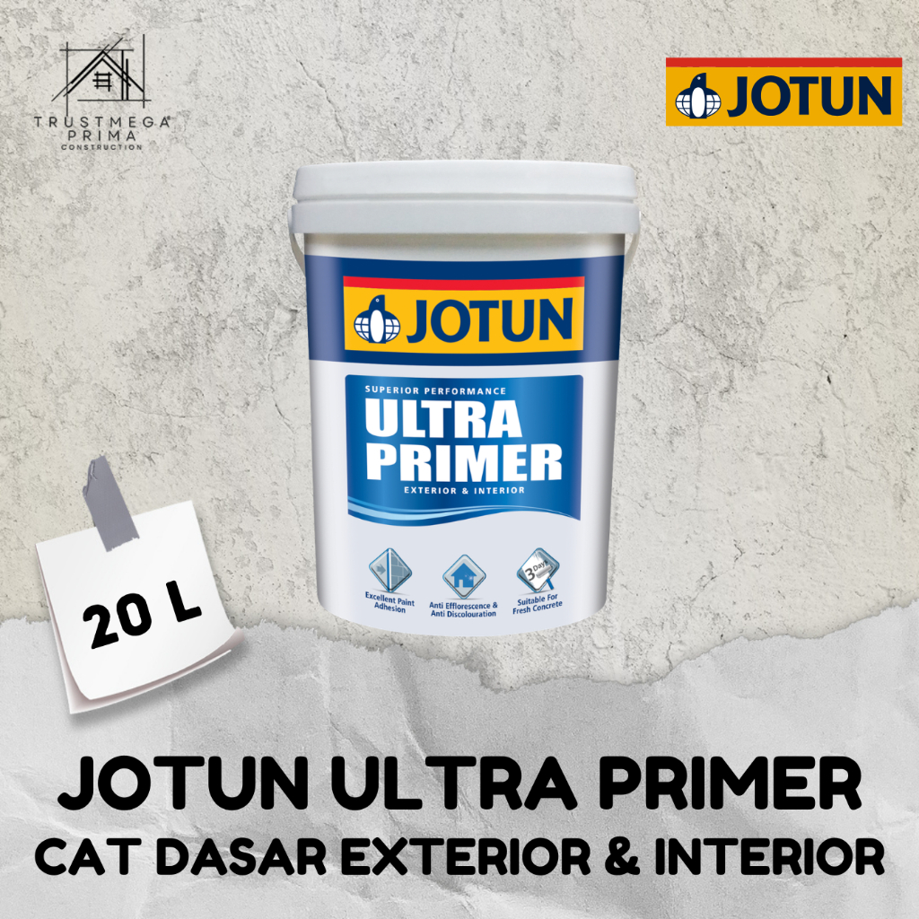 JOTUN ULTRA PRIMER 20KG - CAT DASAR INTERIOR & EXTERIOR