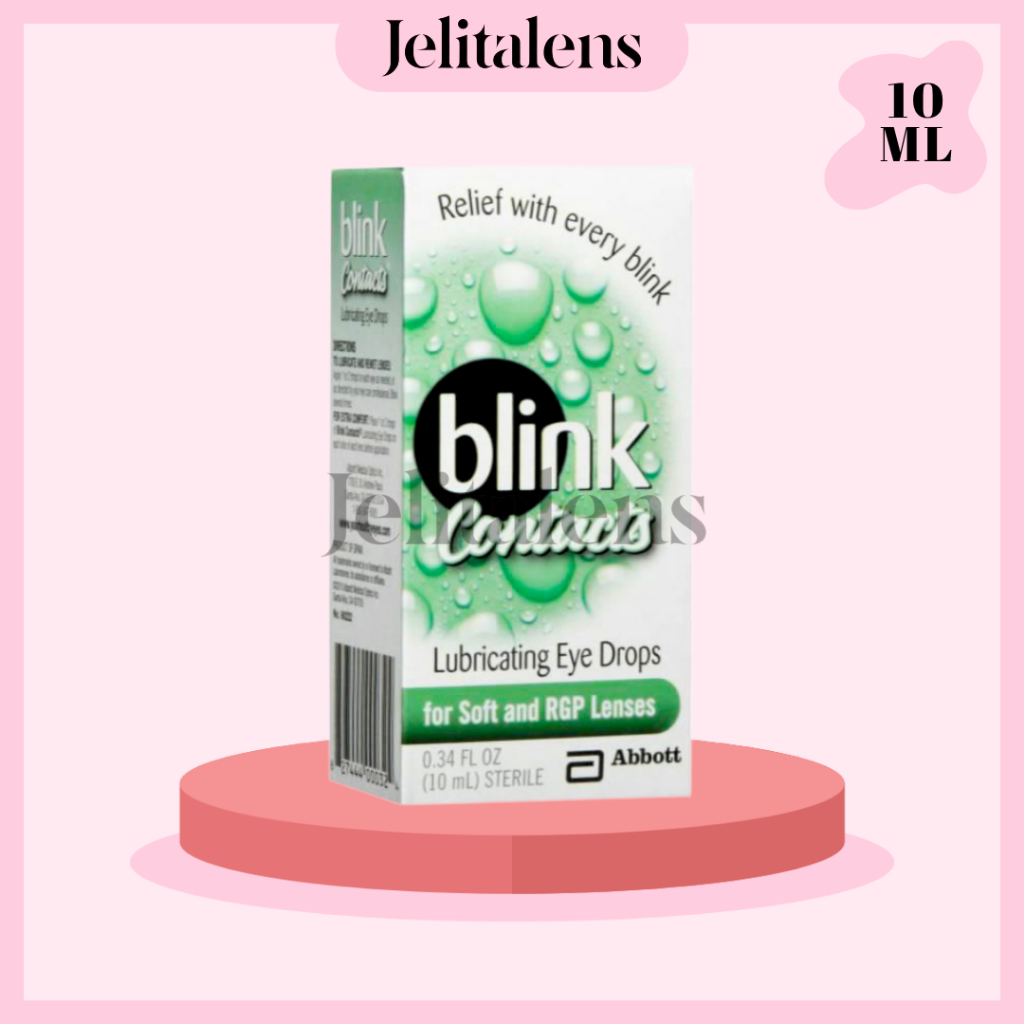 Tetes Mata Blink 10 ML / Tetes Softlens Blink / Cairan Tetes Softlens Mata Sensitif