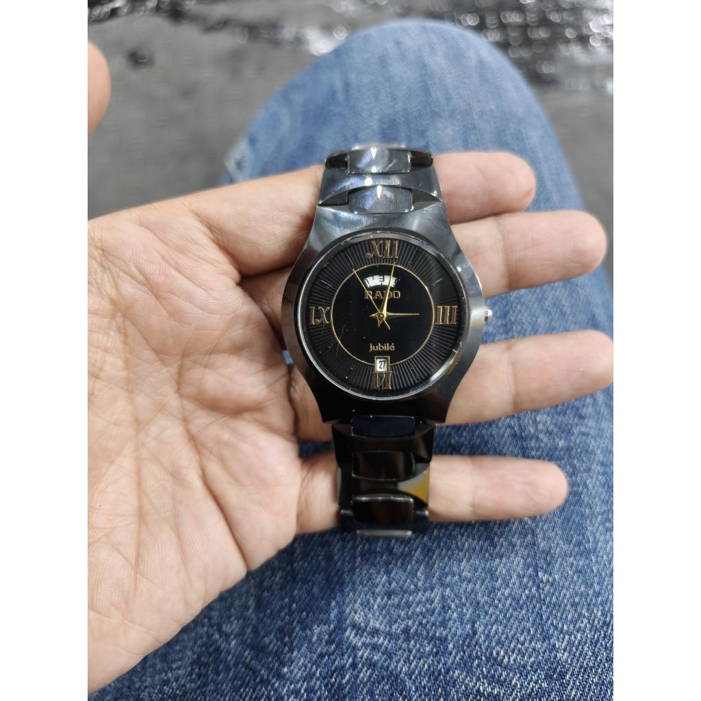 jam tangan rado rante keramik