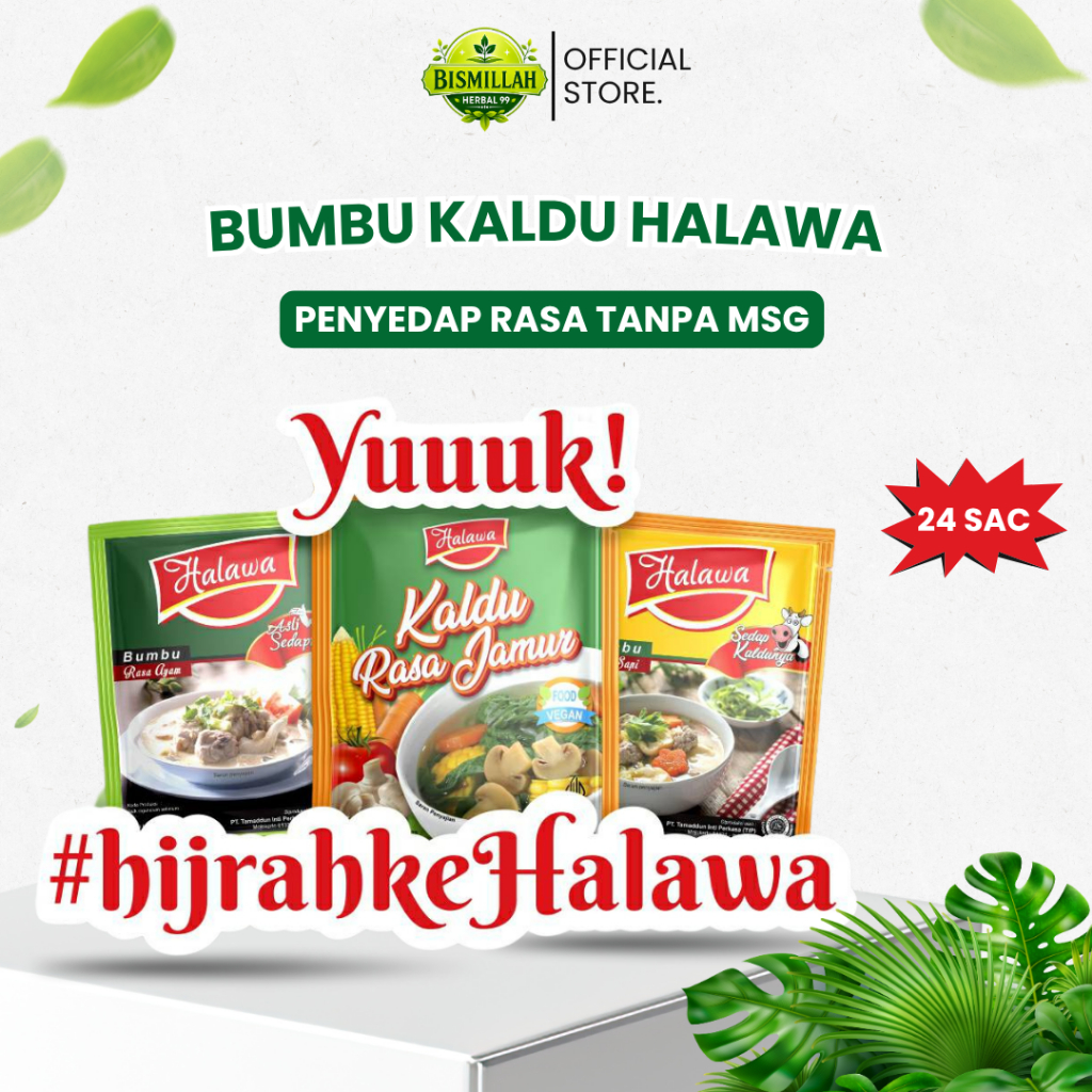 HALAWA BUMBU KALDU AYAM, SAPI, JAMUR/HALAWA/BUMBU KALDU